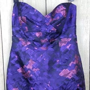 Gorgeous Purple Forever 21 Strapless Dress Size M